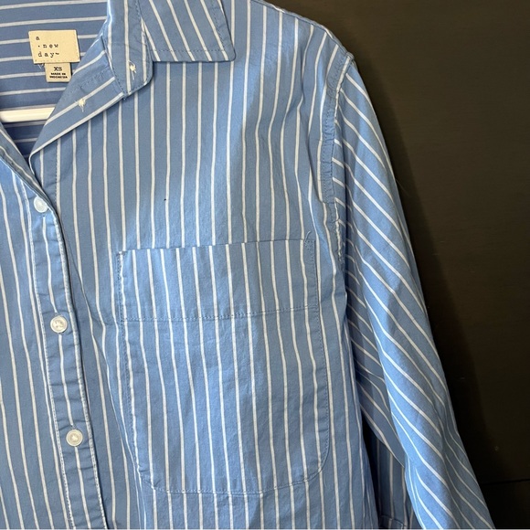 Striped Button Up Shirt - Picture 3 of 7